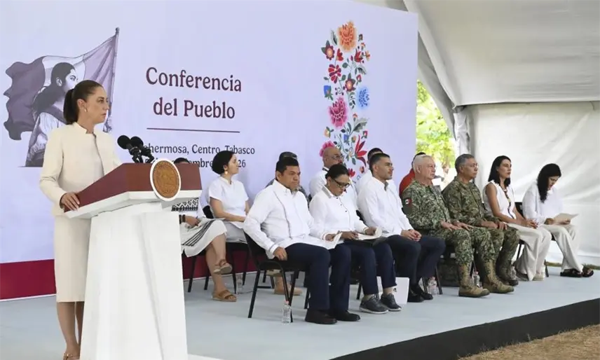 PRI y PRD condenan restricción a Telereportaje para entrar a "mañanera" de Sheinbaum en Tabasco