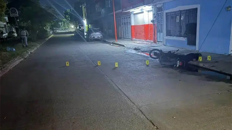 Ejecutan a balazos a motociclista en Bosques de Saloya