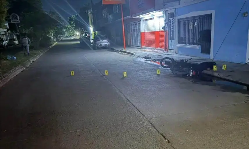 Ejecutan a balazos a motociclista en Bosques de Saloya