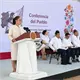 Encabeza Sheinbaum primera "Ma&ntilde;anera" en Tabasco; rechaza &acute;rompimiento&acute; con gobernador