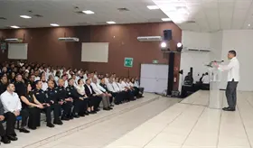 Harfuch sostiene encuentro con mandos policiacos y de la Fiscal&iacute;a del Estado durante su estancia en Tabasco