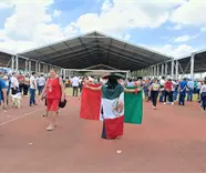 Se manifiesta tabasque&ntilde;a durante evento de Sheinbaum y acusa presunta "red de tr&aacute;fico de influencias" en el Estado