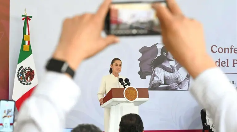 No m&aacute;s aranceles, objetivo de la renegociaci&oacute;n del T-MEC: Sheinbaum