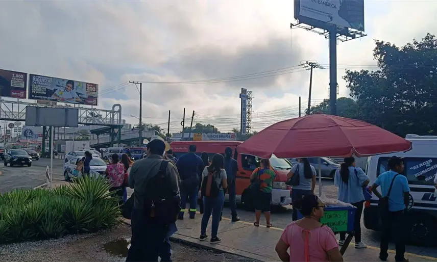 Solicitudes fuera de ruta provocaron falta de transporte en Villahermosa: Semovi
