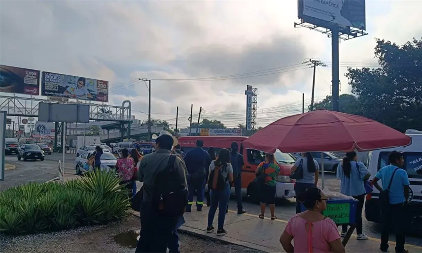 Solicitudes fuera de ruta provocaron falta de transporte en Villahermosa: Semovi