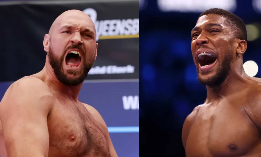 Tyson Fury y Anthony Joshua pelearán el 11 de diciembre en Cardiff