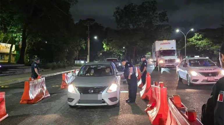 Aplican 20 infracciones por manejar en estado de ebriedad en Villahermosa
