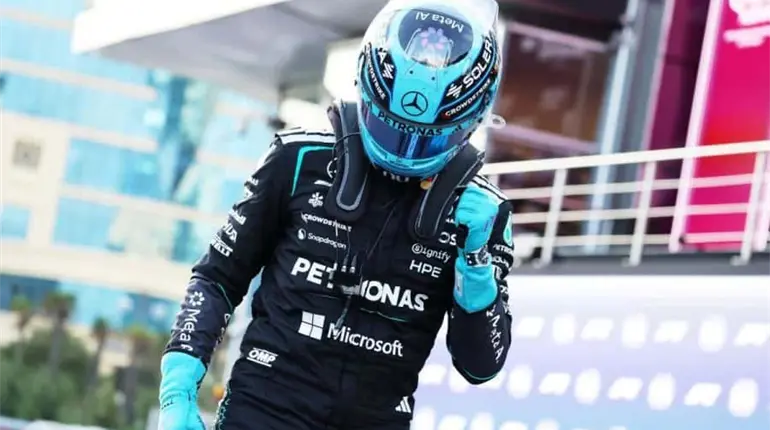 George Russell se lleva el GP de Azerbaiy&aacute;n