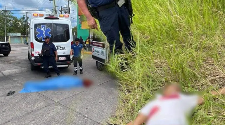 Asesinan a hombre en gasolinera de Nacajuca; el presunto agresor es localizado sin vida
