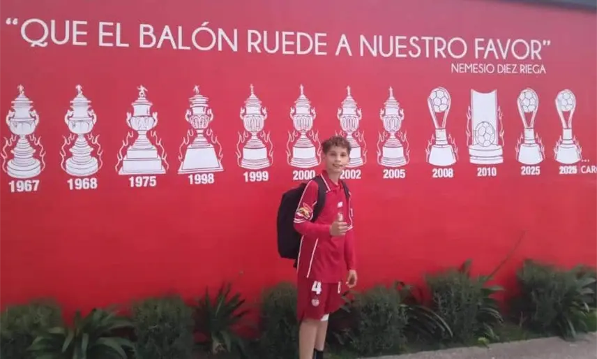 El tabasqueño Augusto Rosas es titular en la victoria del Toluca sub 11 ante América