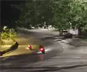 Captan a motociclistas haciendo carreras en el vel&oacute;dromo de la Ciudad Deportiva