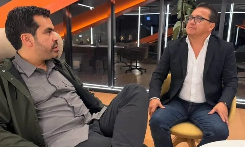 José Ángel Vasconcelos se reúne con el dirigente nacional de MC Jorge Álvarez Máynez