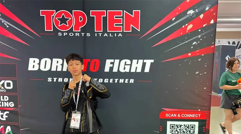 El tabasque&ntilde;o Luis &Aacute;ngel Corzo gana medalla de oro en el Mundial de Kickboxing en Italia