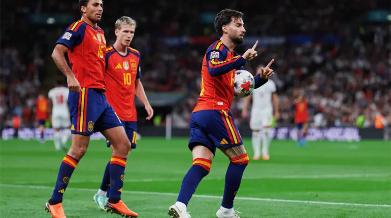 Espa&ntilde;a remonta a Inglaterra en la Nations League