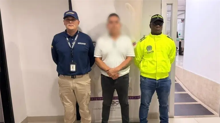 Detienen en Colombia a "El Mexicano", presunto integrante del CJNG
