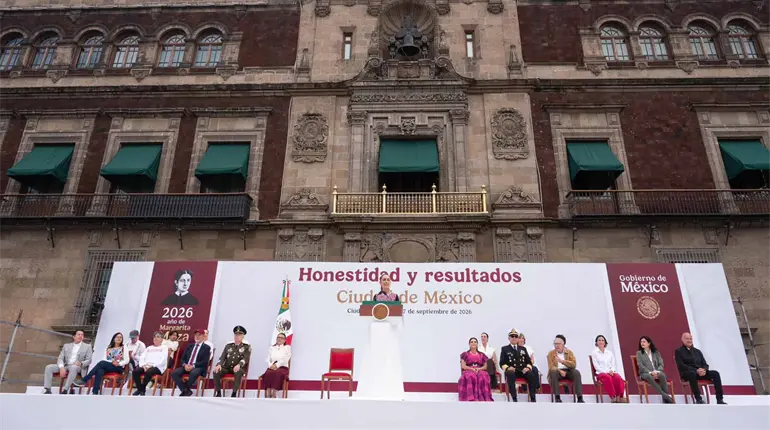 "No es protocolo, es congruencia": Sheinbaum culmina su gira "Honestidad y Resultados"