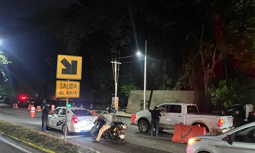 Operativo Alcoholímetro en Villahermosa deja 32 conductores sancionados durante el fin de semana