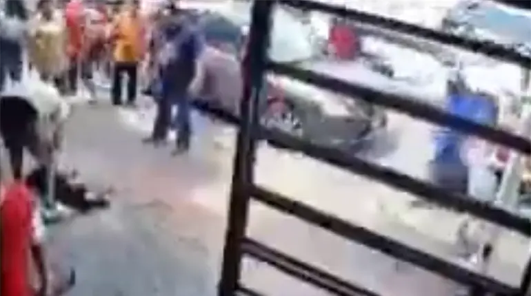 2 perros sufren descarga el&eacute;ctrica por presunto registro abierto en Ruiz Cortines