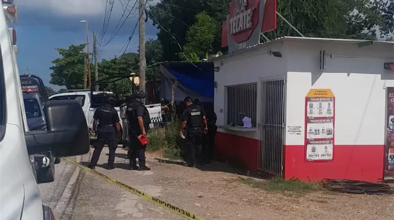 Ejecutan a 2 hombres en dep&oacute;sito de cervezas en Tenosique