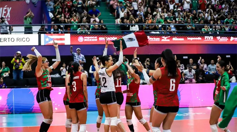 M&eacute;xico Femenil se queda con la plata del NORCECA Final Six de Voleibol 2026