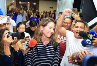 Claudia Macero, jefa de prensa de Mar&iacute;a Corina Machado, regresa a Venezuela