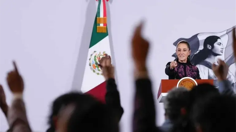 "Si existen pruebas contra Am&iacute;lcar Ol&aacute;n que FGR abra investigaci&oacute;n": Sheinbaum