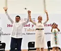 Anuncia gobernador nueva visita de Sheinbaum a Tabasco junto al director de Conagua