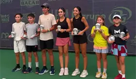 Tenistas mexicanos disputan primer Torneo de Grado 1 en Tabasco