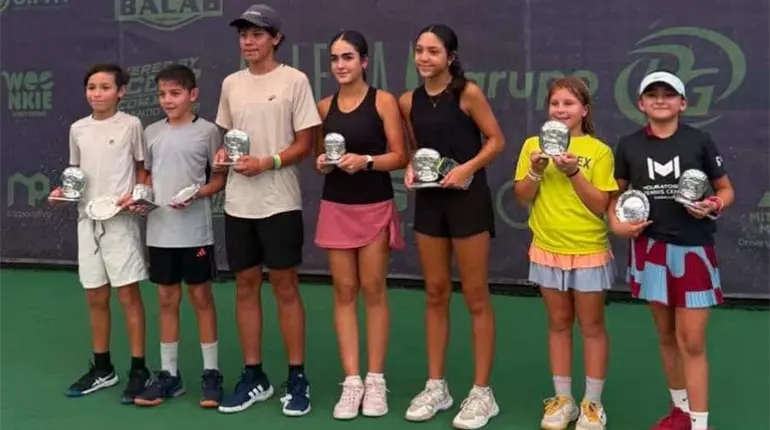Tenistas mexicanos disputan primer Torneo de Grado 1 en Tabasco