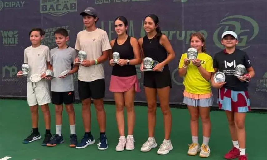 Tenistas mexicanos disputan primer Torneo de Grado 1 en Tabasco