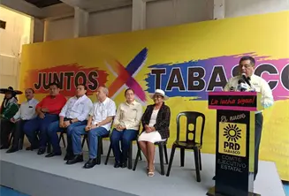 Sheinbaum vino a Tabasco a hacer campa&ntilde;a y darle ox&iacute;geno a Morena: Juntos X Tabasco