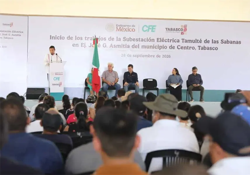 Inicia construcci&oacute;n de subestaci&oacute;n el&eacute;ctrica en Tamult&eacute; de las Sabanas