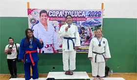 Tabasque&ntilde;a Suri Arg&uuml;ellez gana oro en Copa Toluca de Judo