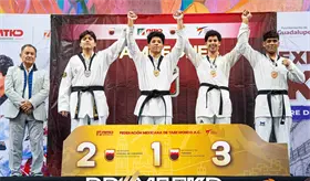 Tabasco suma tres medallas en Festival Mexicano de TKD en Zacatecas