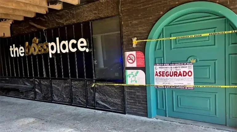 Clausura del bar The Boss Place es por tiempo indefinido ante investigaciones: FGE