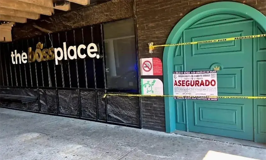 Clausura del bar The Boss Place es por tiempo indefinido ante investigaciones: FGE