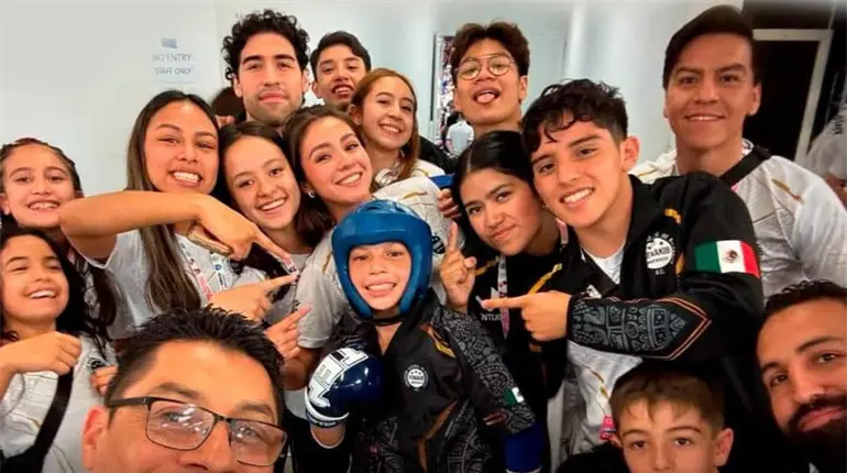 M&eacute;xico termina en el Top 10 del Mundial Juvenil de Kickboxing con 22 medallas