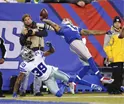 Los Gigantes de Nueva York cortaron al receptor abierto Odell Beckham Jr.