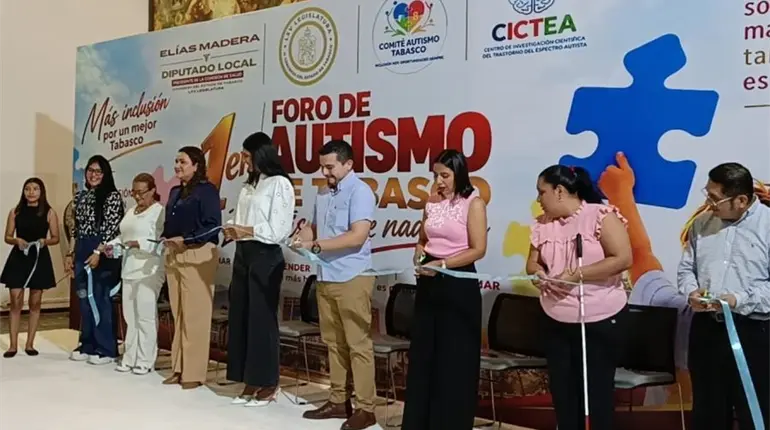 Realizan foro sobre autismo en el Congreso de Tabasco