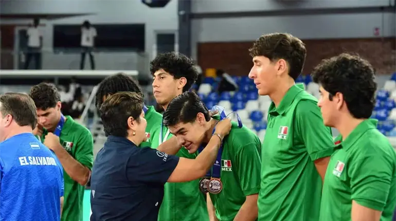 M&eacute;xico conquista el bronce en Copa Panamericana U24 de voleibol