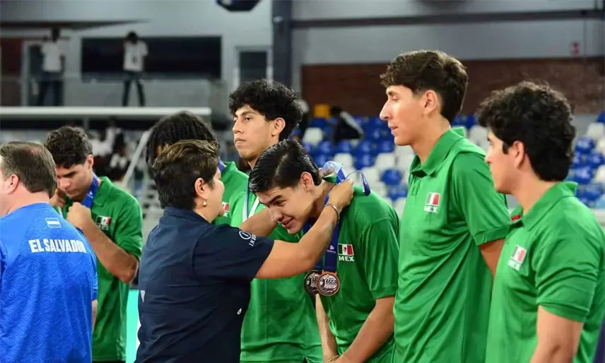 México conquista el bronce en Copa Panamericana U24 de voleibol