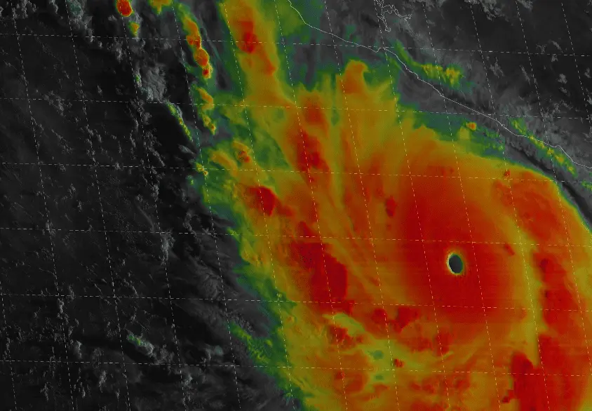 No hay muertos tras paso de hurac&aacute;n Polo por Baja California Sur: CNPC