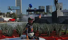Confirma Cadillac "Show Run" de Checo P&eacute;rez en Paseo de la Reforma en CDMX