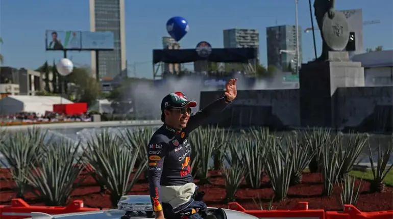 Confirma Cadillac "Show Run" de Sergio P&eacute;rez en Paseo de la Reforma en CDMX en octubre