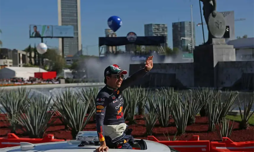 Confirma Cadillac "Show Run" de Sergio Pérez en Paseo de la Reforma en CDMX en octubre