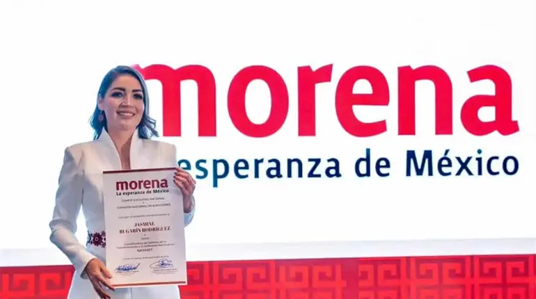 Jasmine Bugar&iacute;n obtuvo coordinaci&oacute;n de la 4T en Nayarit pese a doble nacionalidad