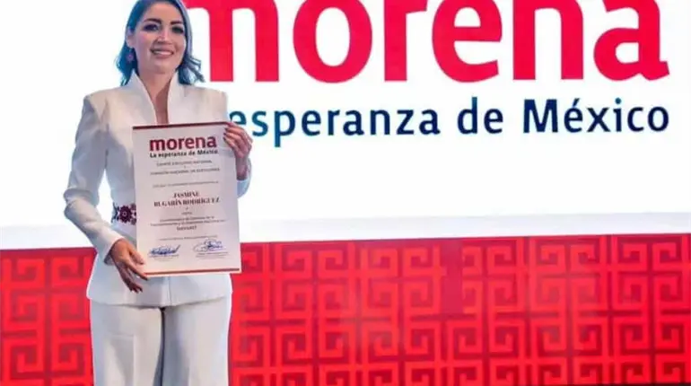 Jasmine Bugar&iacute;n obtuvo coordinaci&oacute;n de la 4T en Nayarit pese a doble nacionalidad