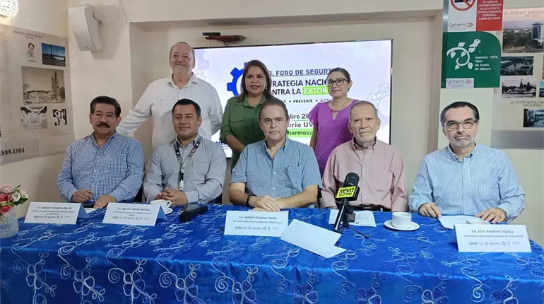 Invitan al 3er. foro de Seguridad "Estrategia Nacional contra la Extorsi&oacute;n" el pr&oacute;ximo 21 de octubre en Villahermosa
