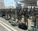 Arriba a Tabasco compa&ntilde;&iacute;a de fuerzas especiales "Boinas Rojas" del Ej&eacute;rcito para reforzar seguridad