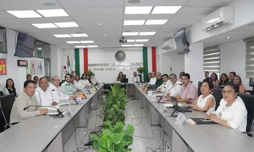 Llega nueva titular del INE Tabasco; instalan consejo estatal del proceso federal en la entidad